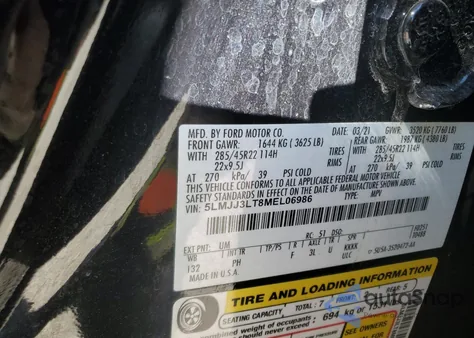 2021 Lincoln Navigator L Reserve from USA, damaged, VIN 5LMJJ3LT8MEL06986